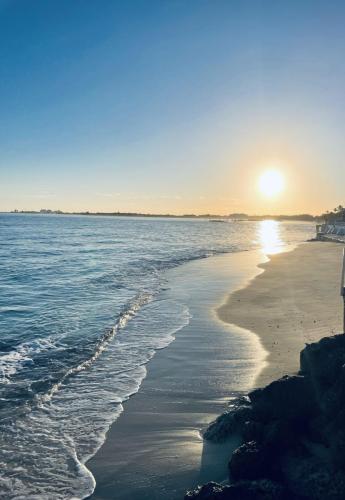 Grounds Beach at Sunset